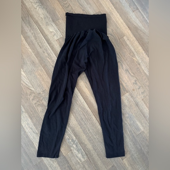 Motherhood Maternity High-Waisted Black Women's leggings‎ size Large - Picture 4 of 6